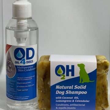 Oil 4 Dogs Skin Conditioner and Solid Shampoo Bar